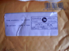 A pkg from Canada?