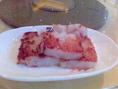 Radish cake