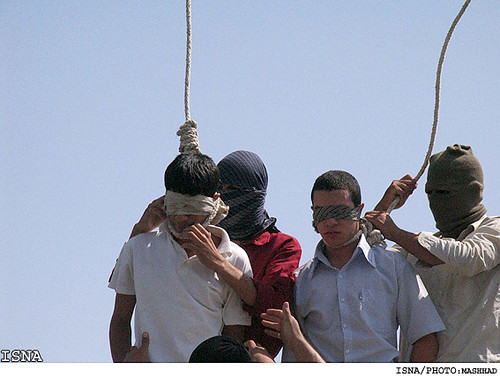 The recent execution by hanging of two gay teenagers 