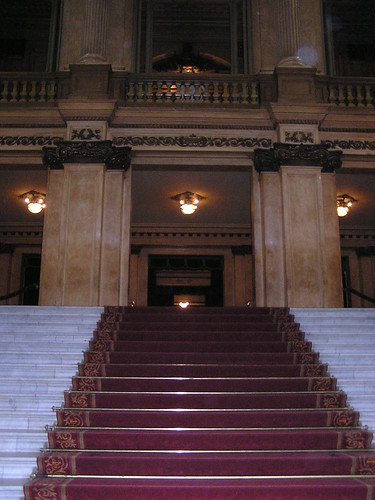 Stairway at Teatro Colon