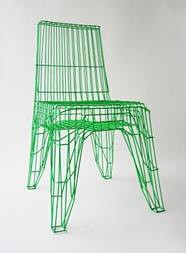wire frame chair 1