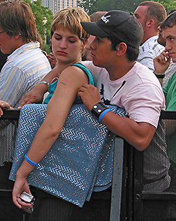 Before the Pixies Set, Lollapalooza, 2005