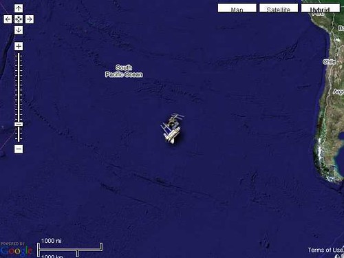 GoogleSatTrack 2 - satellite tracker on google maps