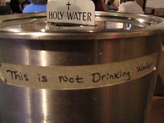 This is Not Drinking Water  (you heathen!)
