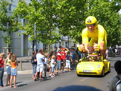 Tour de France - Credit Lyonnais car