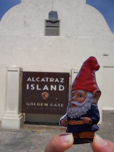 Gnome at Alcatraz