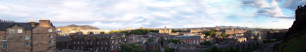 Edinburgh southeast panorama