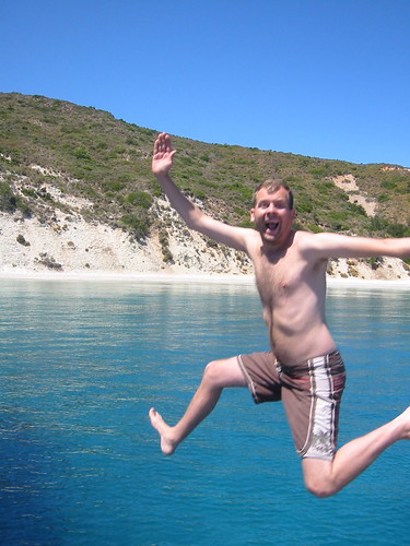 Daz jumps into the Ionian