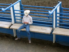 Resting cowboy